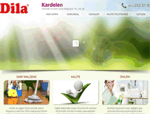 Tablet Screenshot of kardelendila.com